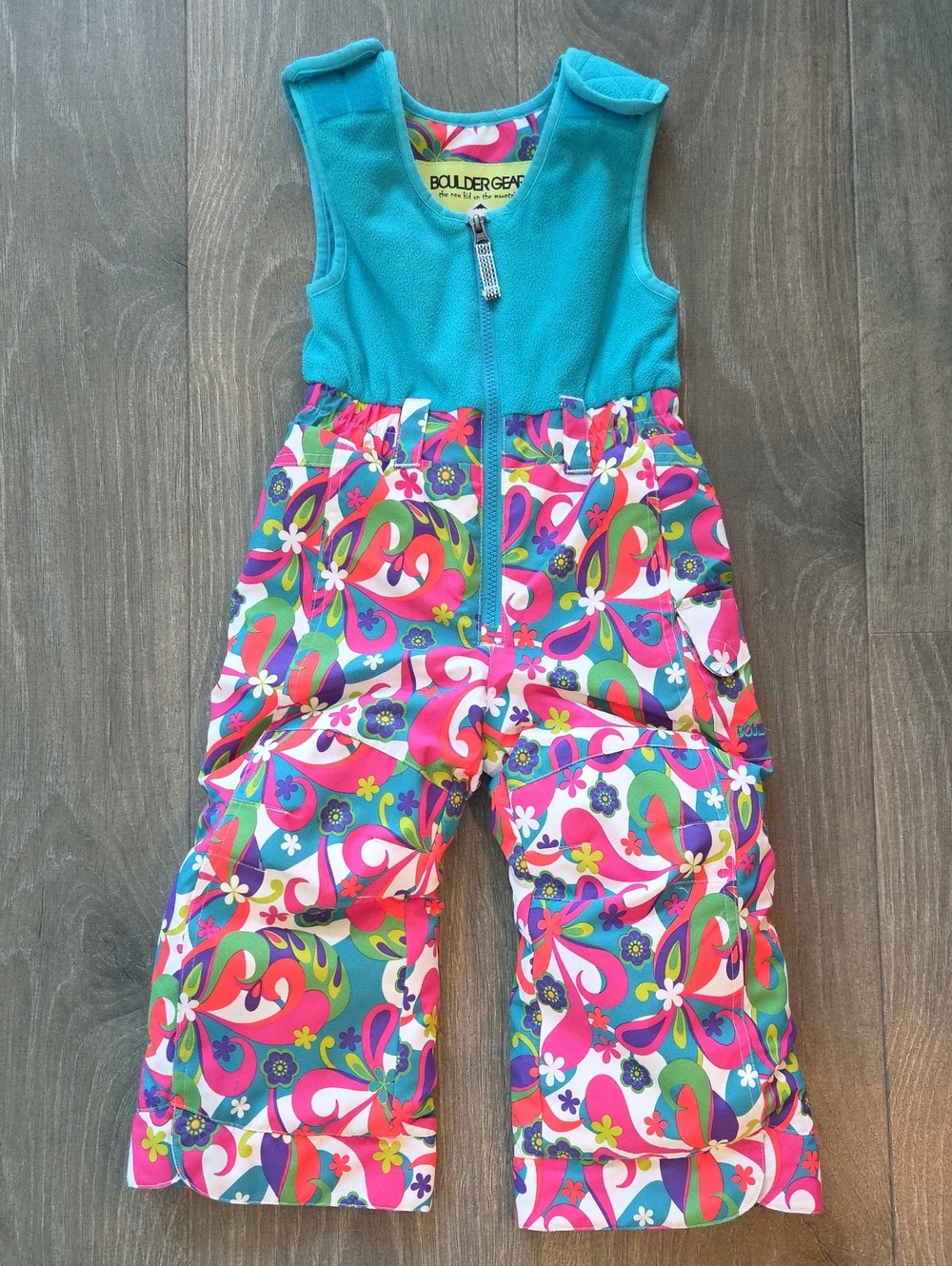 Boulder Gear | Multicolor Snow Bib Pants